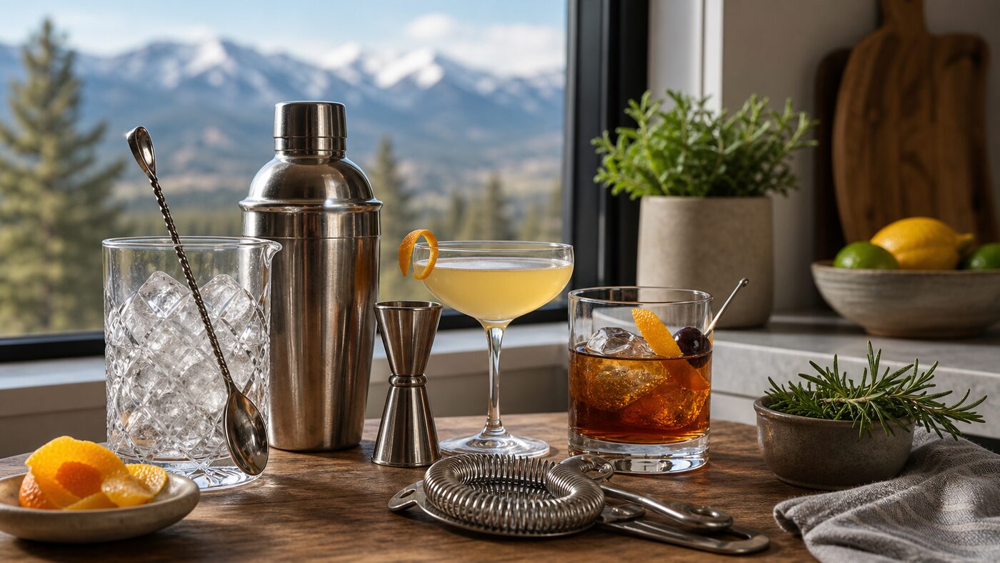 Home Bar Essentials: Spirits Every Colorado Springs Cocktail Enthusiast Needs