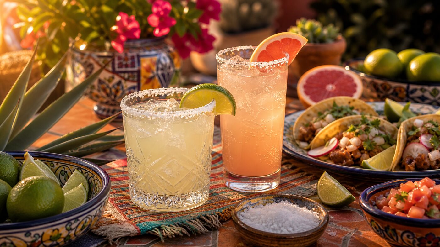 Margaritas, tequila y comida para celebrar, de Cheers Liquor Mart en Colorado Springs